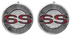 New 1965 Impala Door Panel Super Sport Emblems