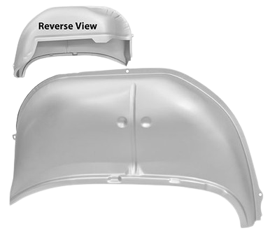 New 1963 Impala, Biscayne, Bel Air HT Complete Wheelhouse RH.