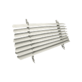 New 1965-66 Impala Rear Window Aluminum Venetian Blinds.