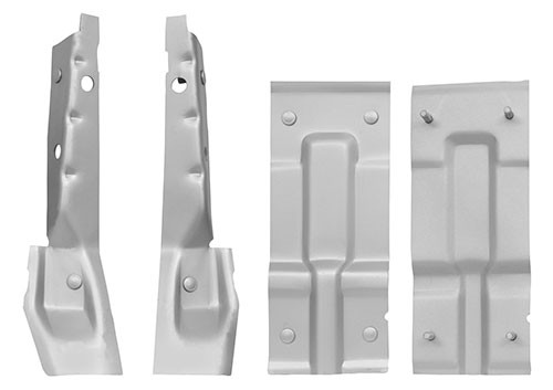 1961 - 1964 Impala bucket seat mounting bracket set (4)