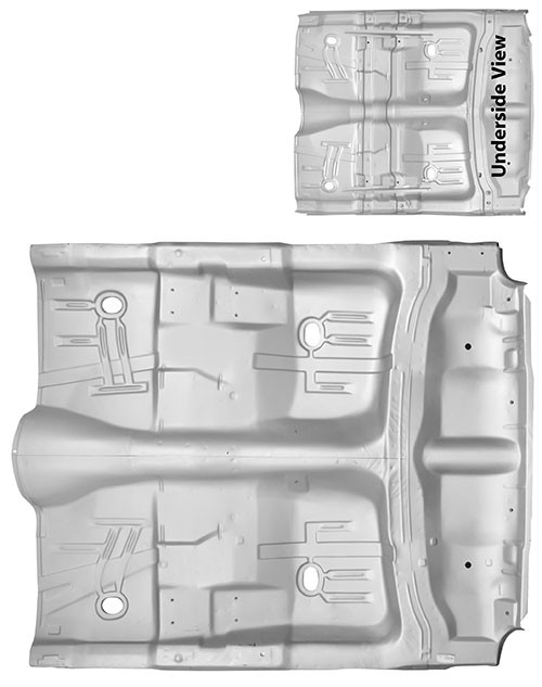 New 1965-1970 Chevrolet Impala Full Floor Pan Complete w/Inner Rockers