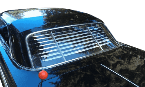 New 1962-64 Impala Rear Window Aluminum Venetian Blinds.