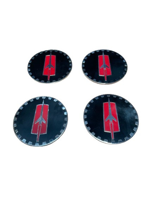 New Chrome Cutlass Center Knock-off Chips   Set 4