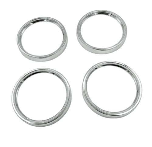 New 1964 Impala, Biscayne, Bel Air Front Headlight Bezels Set 4.