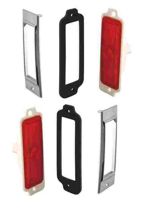 New 1968 Impala Rear Quarter Marker Lamp – Red Lens