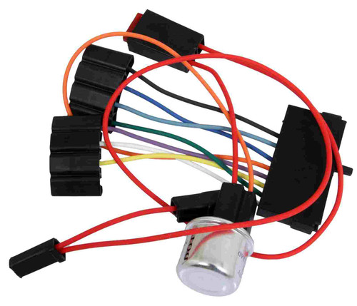 New 1963–66 Impala Steering Column Adapter Wiring Harness horn, turn signals, and hazard lights.
