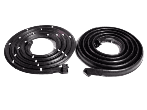 New 1961–62 Impala 2-Door Door Weatherstrip Pair.
