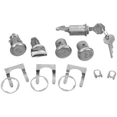 Ignition And Door Lock Set For 1965 Chevelle / Malibu / El Camino – With GM Keys