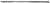 1963 Chevrolet Impala 2 Door HT/CV Exterior Lower Trunk Lid Molding
