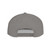 Grey Snapback Hat — Script Logo Cap
