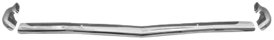 New 1965 Impala, Biscayne, Bel Air Front Bumper (3) pc.