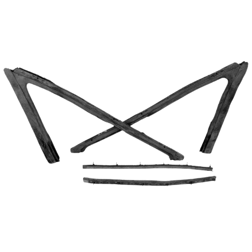 New 1963–1964 Impala Vent Window Rubber PR.
