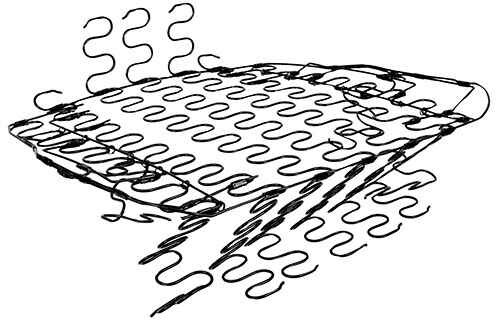 New 1962–1965 Impala SS Seat Bottom Spring.