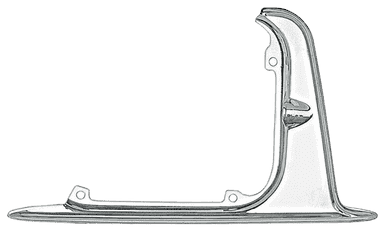New 1962-1963 Chevrolet Impala Fuel Door Guard