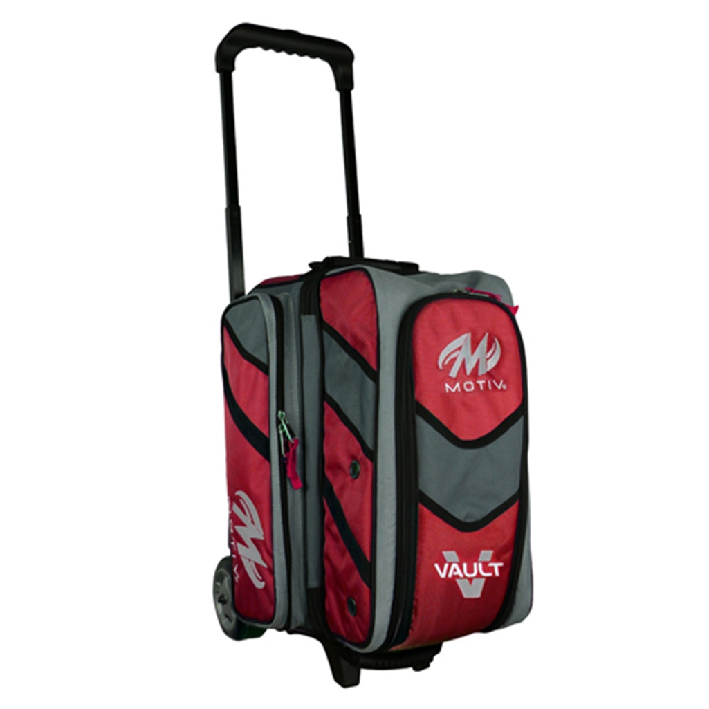 Motiv Vault Red 2 Ball Roller Bowling Bag