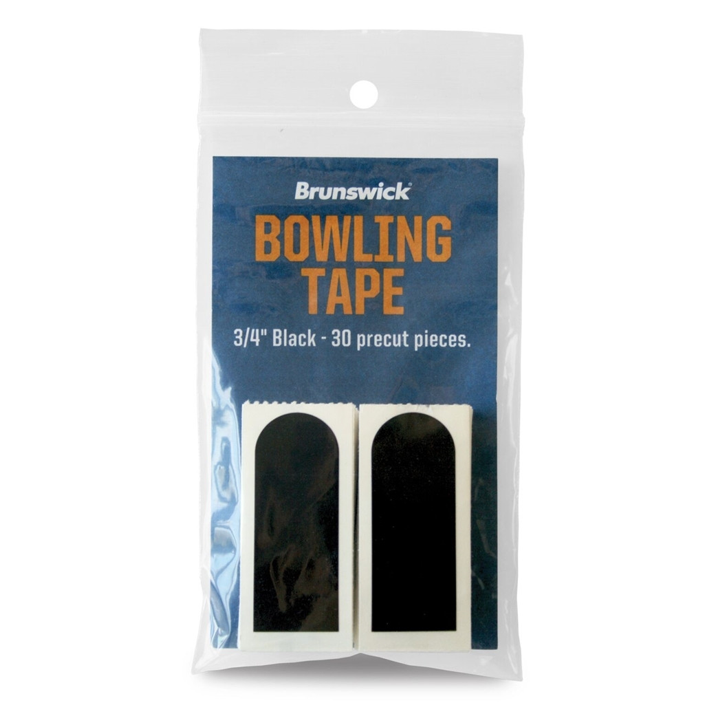 Brunswick Bowlers Tape 3/4" Black 30 Piece Pack