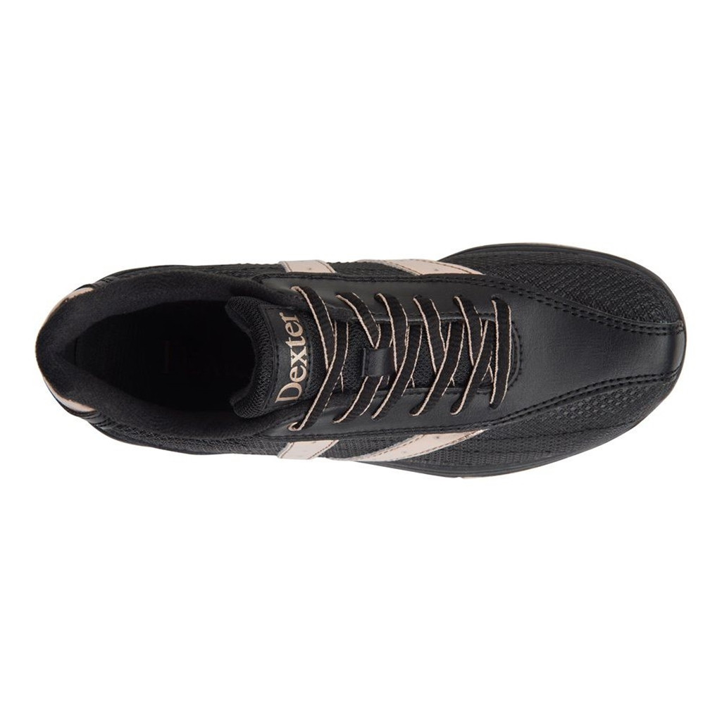 Dexter Vicky Black/Gold Womens Bowling Shoes