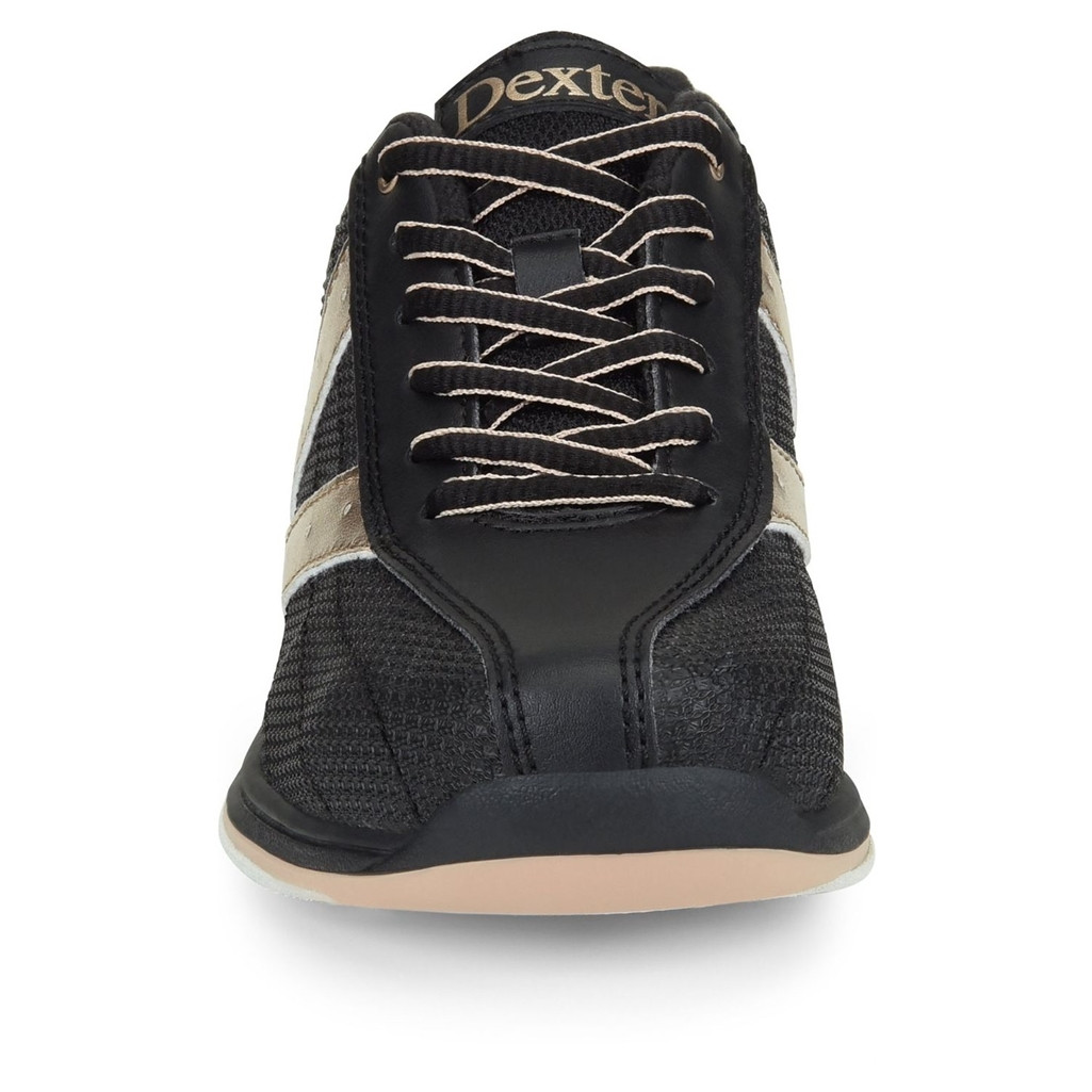 Dexter Vicky Black/Gold Womens Bowling Shoes