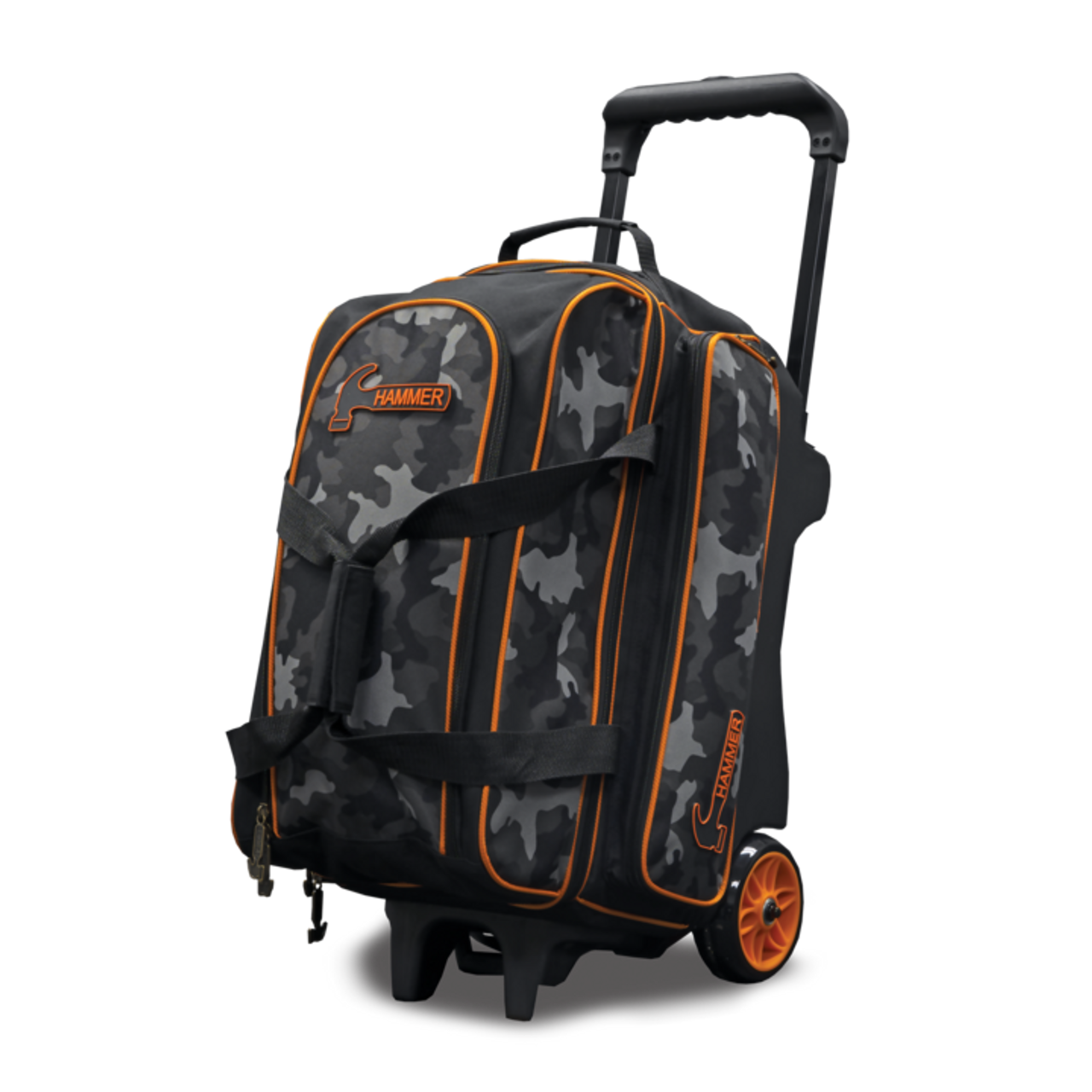 900 Global Deluxe 3 Ball Roller Bowling Bag- Blue/Gold