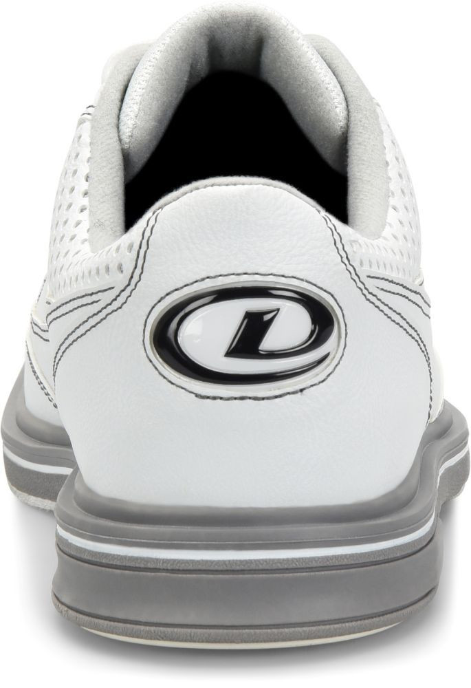 Dexter Turbo Pro White/Grey Mens Bowling Shoes