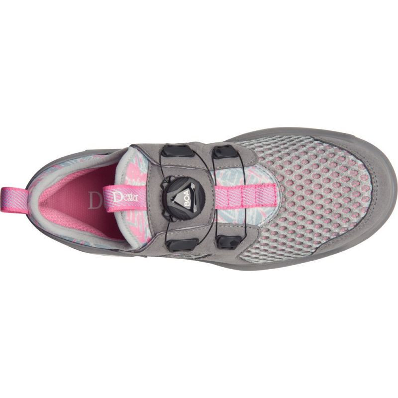 Dexter SST Pro BOA Grey/Pink Womens Bowling Shoes