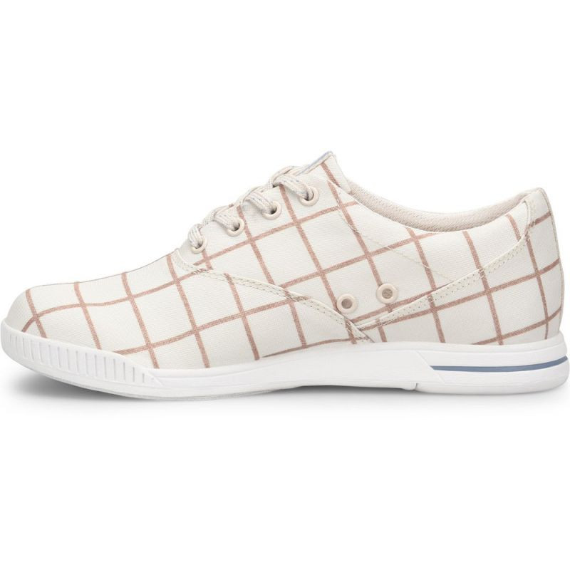 Dexter Kerrie Cream/Plaid Womens Bowling Shoes