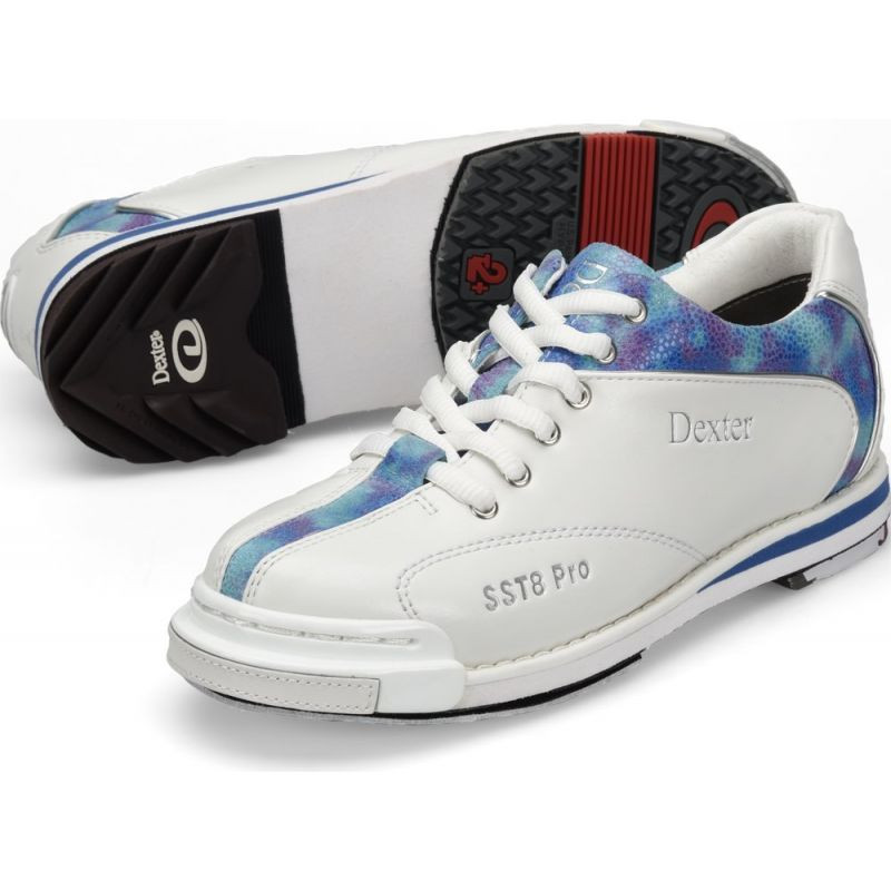 Scarpe Da Bowling Donna Dexter SST 8 Pro – Bianco/Blu/Tie Dye