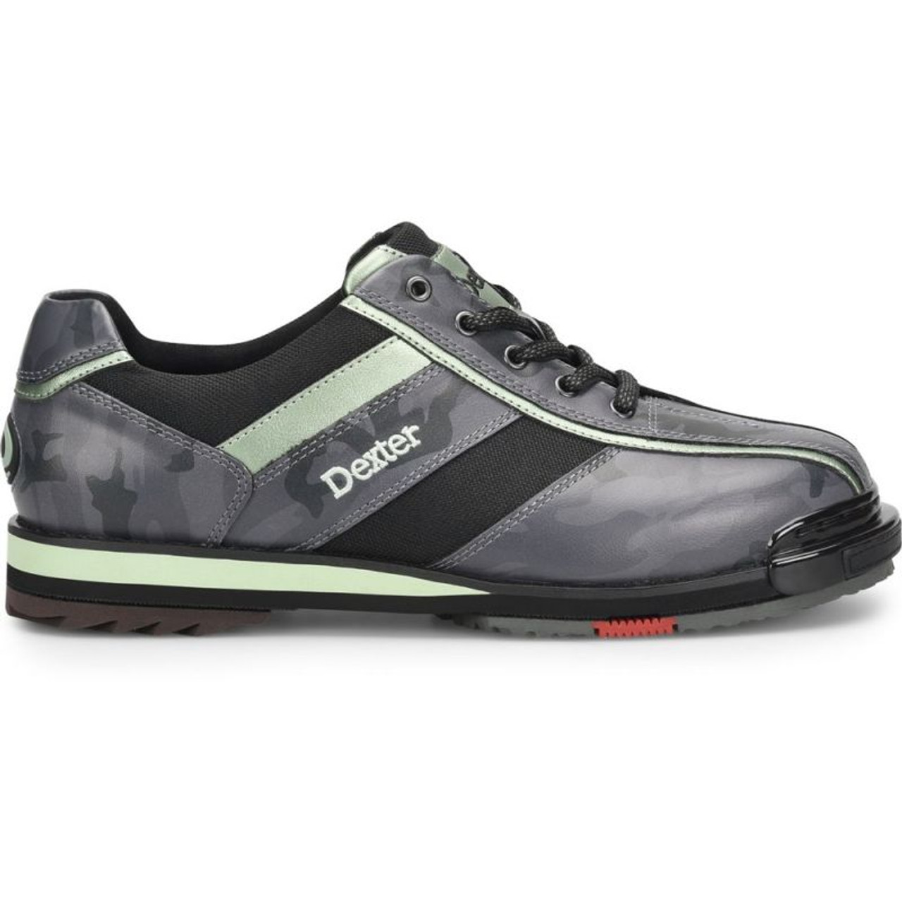 Dexter SST 8 Pro Grey Camo/Metallic Green Mens Bowling Shoes
