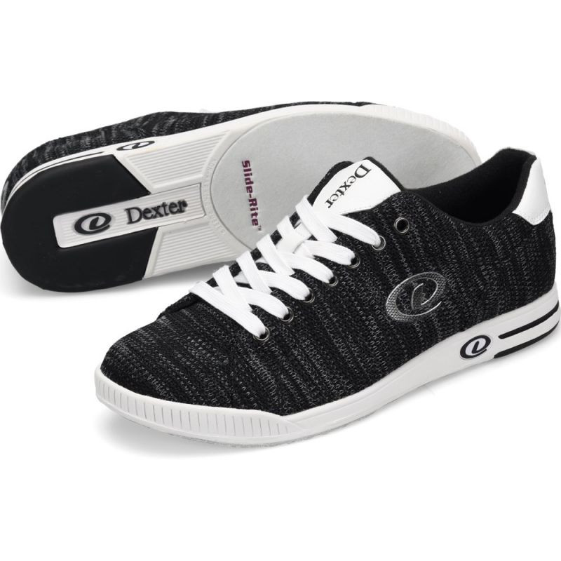 Dexter Pacific Mens Bowling Shoes Black/Silver