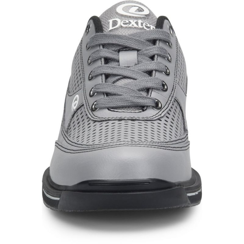 Shoes Website Dexter Wyoming Charcoal Knit Mens Bowling Shoes 1