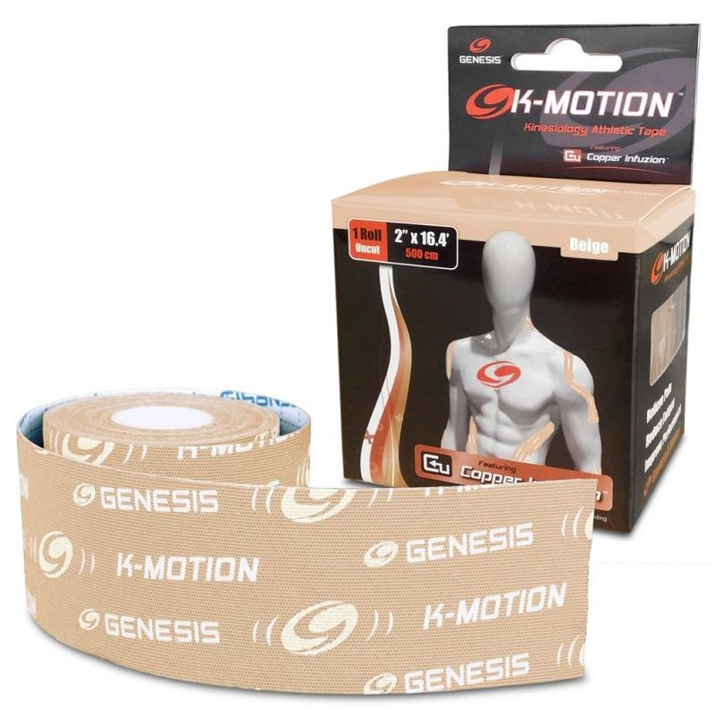 Genesis Bowling KMotion Kinesiology Tape Roll Tan