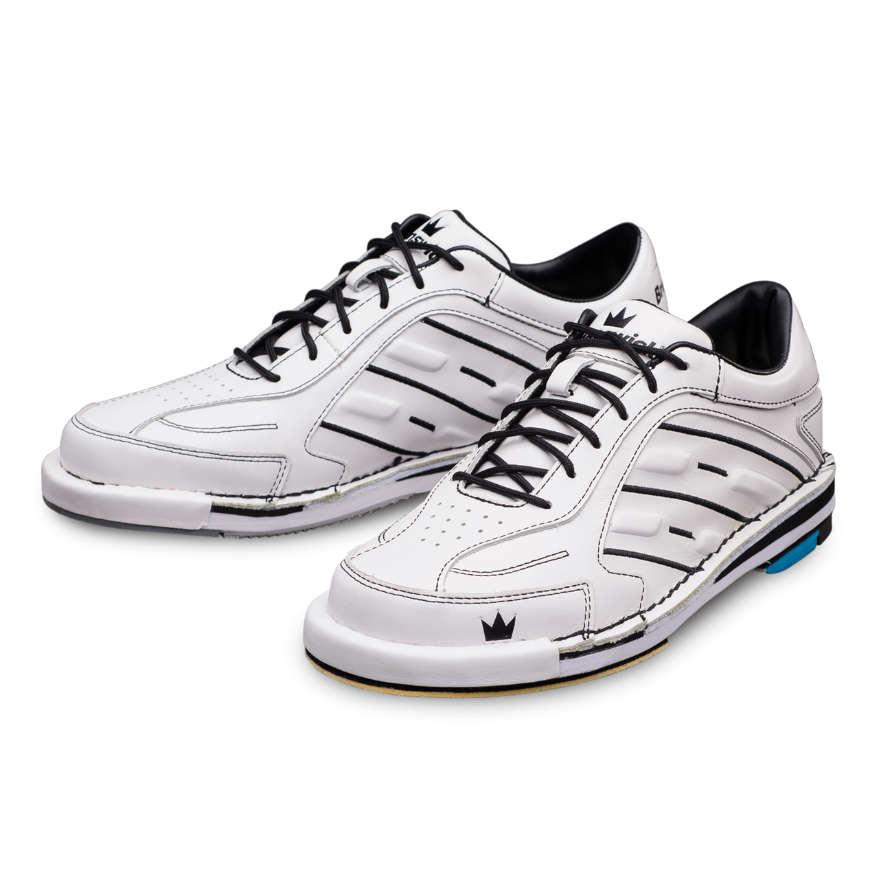 Brunswick Team Brunswick White Mens Bowling Shoes
