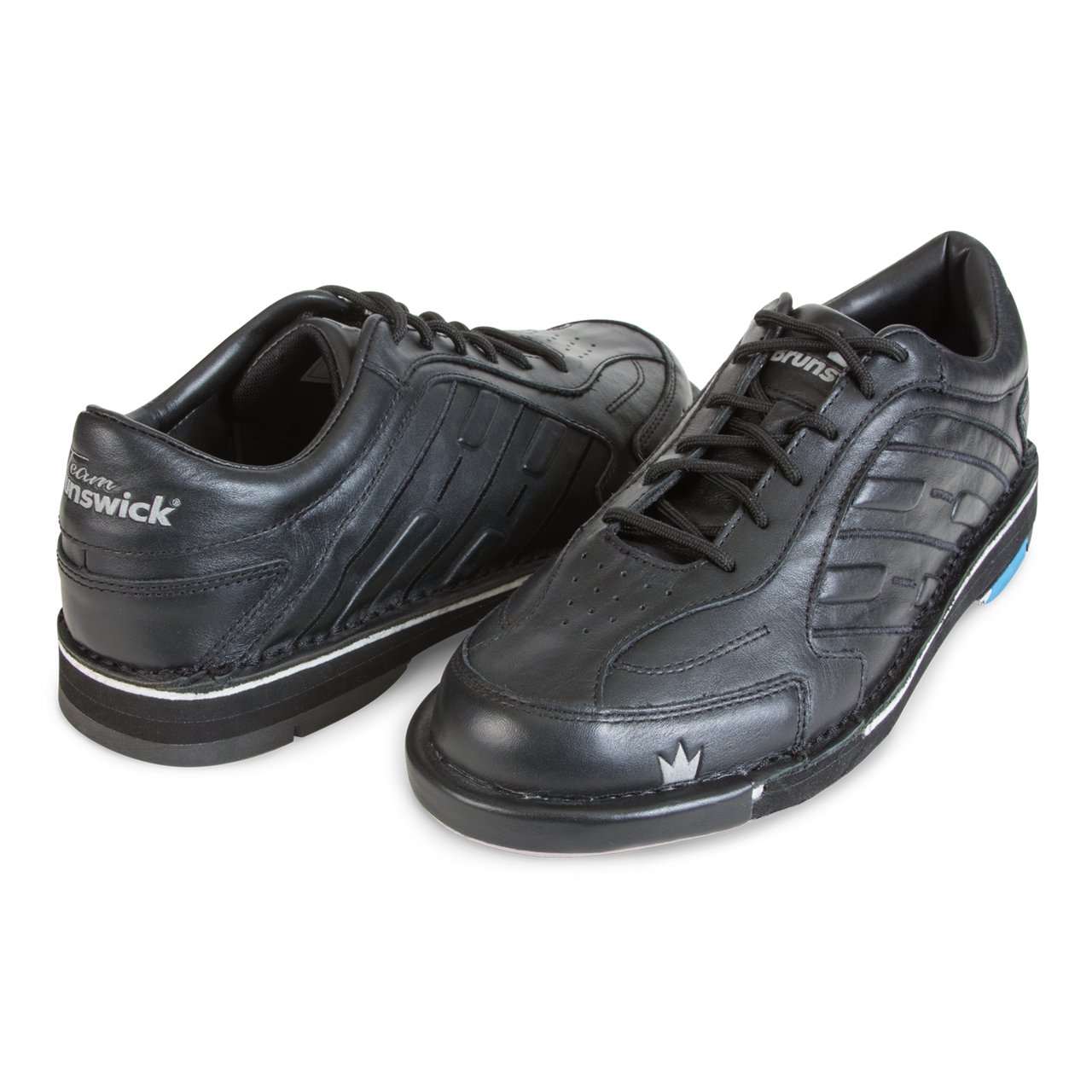 Brunswick Team Brunswick Black Right Handed Mens Bowling Shoes