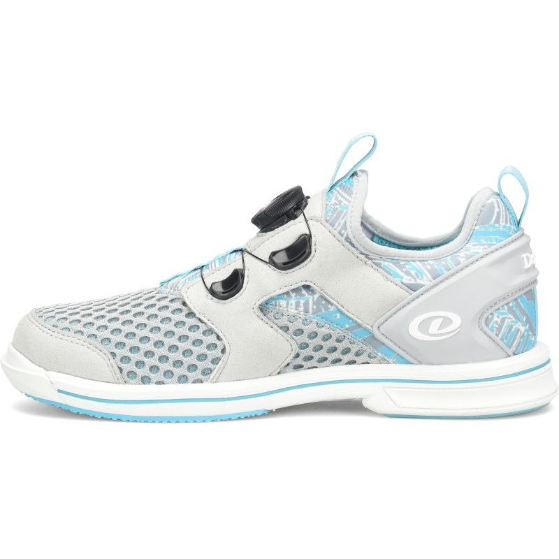 Dexter DexLite Pro BOA Light Grey/Blue Womens Bowling Shoes