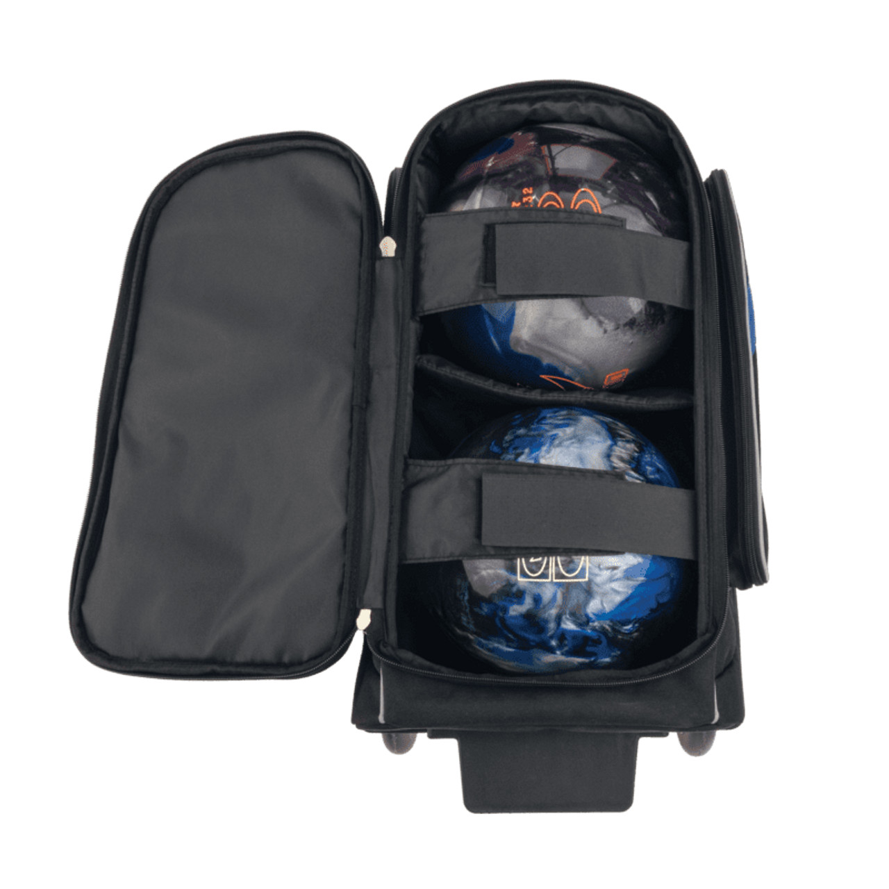 Brunswick Charger 2 Ball Roller Bag Black