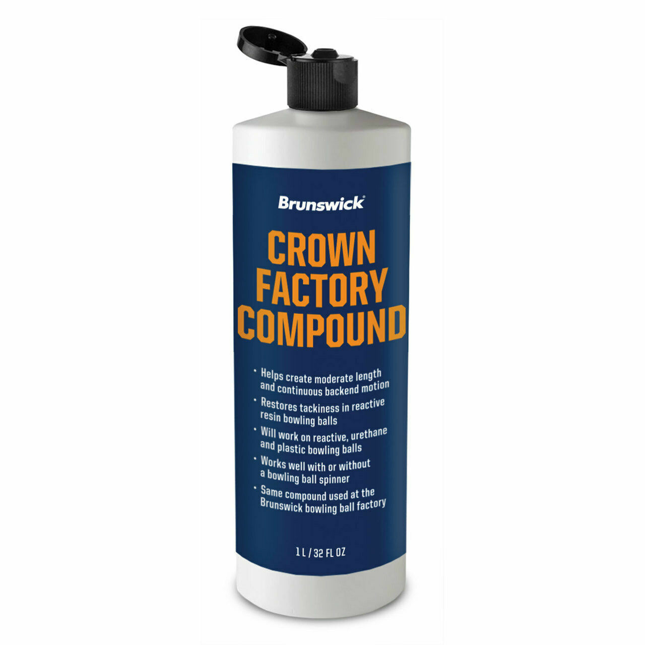 Brunswick Crown Factory Compound Bowling Ball Polish