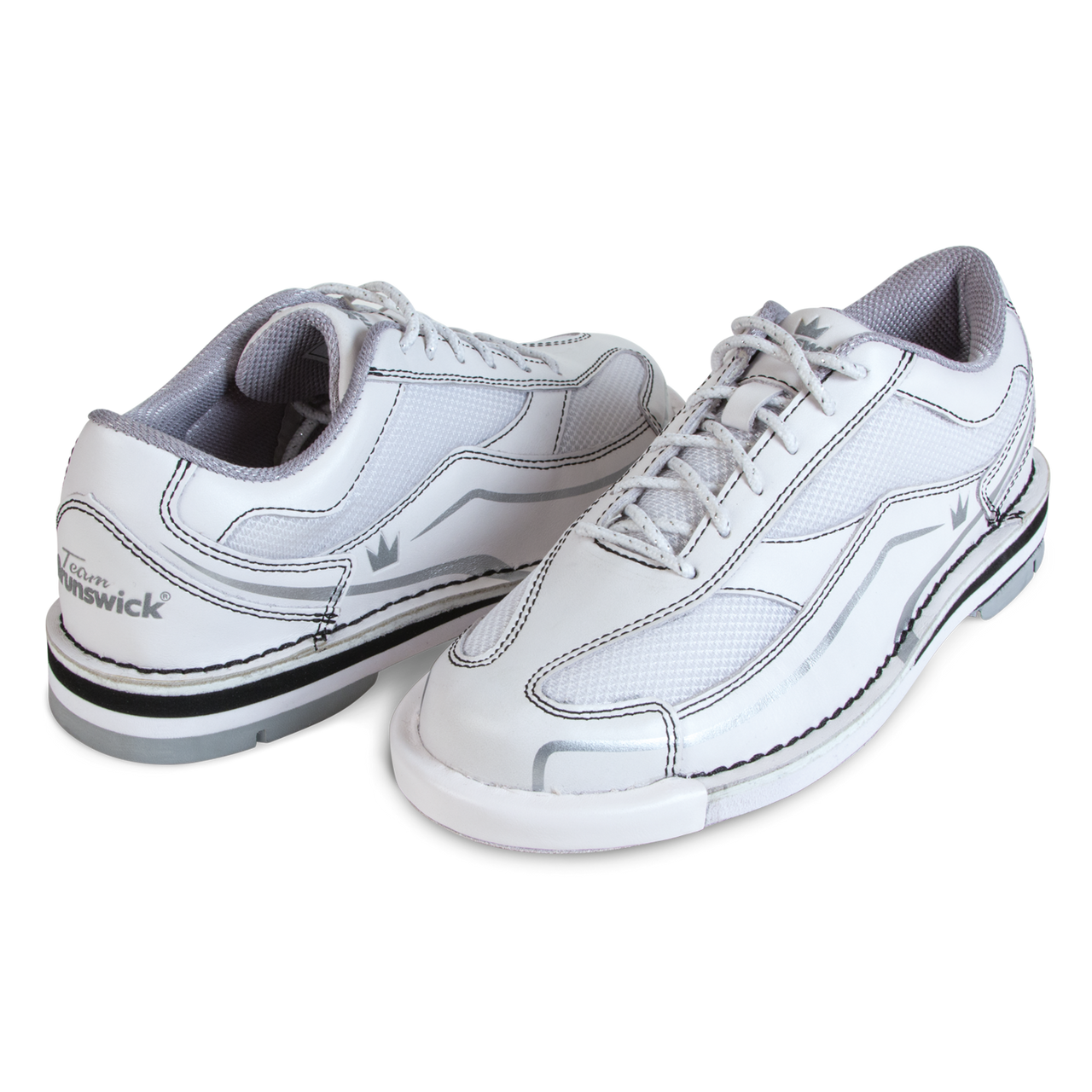 Brunswick Team Brunswick White Womens Bowling Shoes