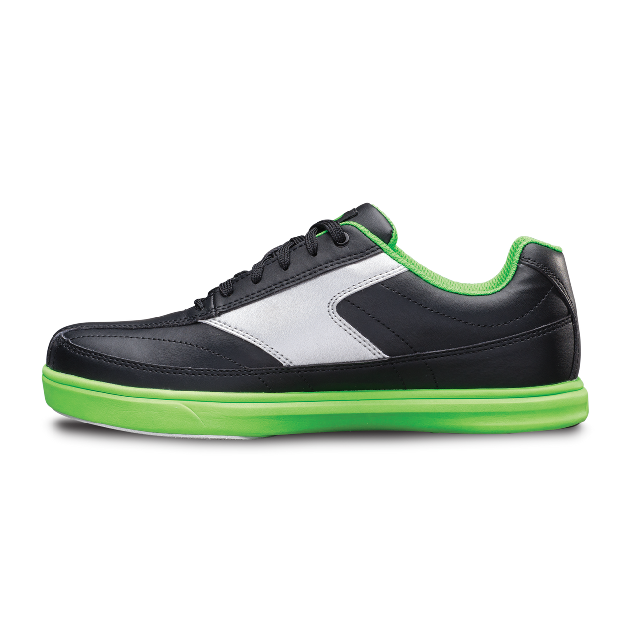 Brunswick Renegade Black/Neon Green Mens Bowling Shoes