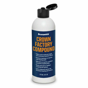 Brunswick Crown Factory Compound Bowling Ball Polish 6 oz Brunswick Crown Factory Compound Bowling Ball Polish 6 oz