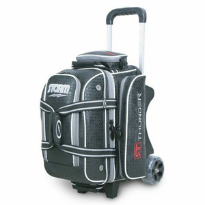 Storm Rolling Thunder Signature Black Diamond 2 Ball Roller Bowling Bag Storm Rolling Thunder Signature Black Diamond 2 Ball Roller Bowling Bag