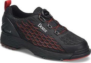 Dexter C-9 Lazer BOA Black/Red Wide Width Mens Bowling Shoes Dexter C-9 Lazer BOA Black/Red Wide Width Mens Bowling Shoes