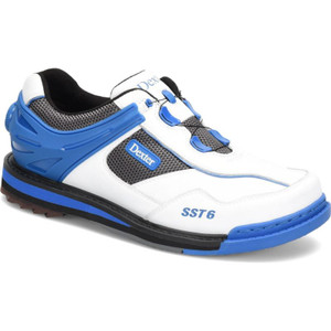 Dexter SST 6 Hybrid BOA White/Blue Mens Bowling Shoes Dexter SST 6 Hybrid BOA White/Blue Mens Bowling Shoes