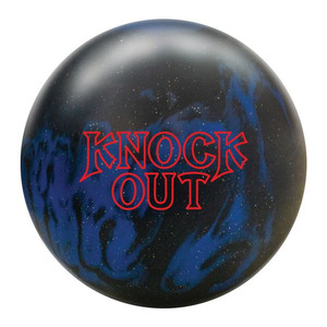 Brunswick Knock Out Black & Blue Bowling Ball Brunswick Knock Out Black & Blue Bowling Ball