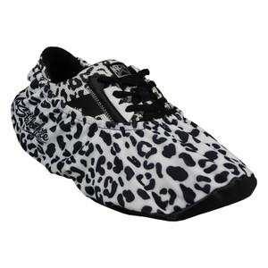 KR Strikeforce Flexx White Leopard Bowling Shoe Covers