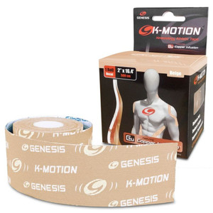 Genesis Bowling K-Motion Kinesiology Tape Roll Tan Genesis Bowling K-Motion Kinesiology Tape Roll Tan