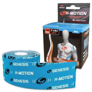Genesis Bowling K-Motion Kinesiology Tape Roll Blue
