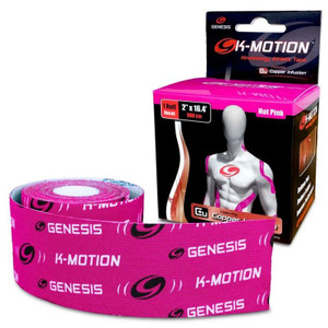 Genesis Bowling K-Motion Kinesiology Tape Roll Pink Genesis Bowling K-Motion Kinesiology Tape Roll Pink