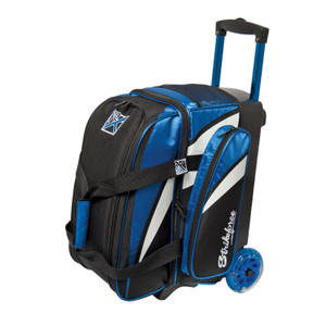 KR Strikeforce Cruiser Smooth Double Roller Bowling Bag Royal/Black
