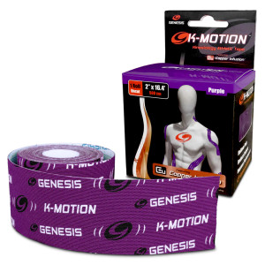 Genesis Bowling K-Motion Kinesiology Tape Roll Purple Genesis Bowling K-Motion Kinesiology Tape Roll Purple