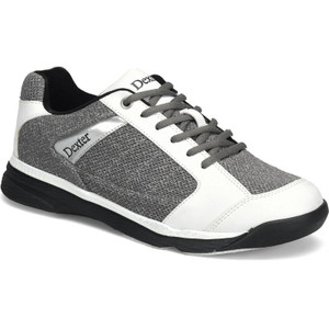 Dexter Wyoming Light Grey/White Knit Mens Bowling Shoes Dexter Wyoming Light Grey/White Knit Mens Bowling Shoes